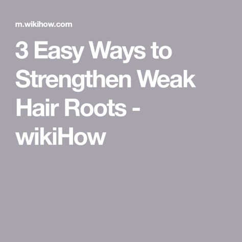 How To Strengthen Hair Roots, Hair Falling, Stop Hair Breakage, Strengthen Hair Roots, Keratin Shampoo, Prevent Hair Fall, Natural Hair Mask, Weak Hair, Hair Roots