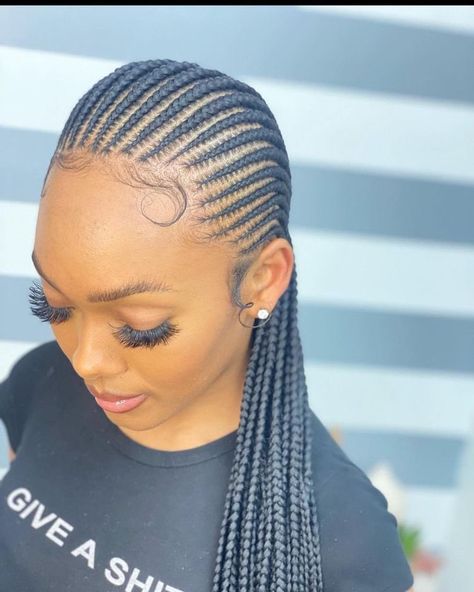 Ghanian Lines Hairstyles Latest, Grey Braids, Braid Pony, Straight Back Braids, Latest Braided Hairstyles, Cornrows Natural Hair, Triangle Braids, Cornrows Braids For Black Women, Ghana Weaving