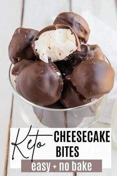 Chocolate Covered Keto Cheesecake Bites Recipe - Ketofocus#ketogenicdiet#ketofam#keto#lowcarbdiet#fitness Keto Cheesecake Bites, Cheesecake Mixture, Cheesecake Bites Recipe, Cheesecake Lovers, Low Carb Low Fat Recipes, Keto Candy, Low Carb Cheesecake, Diet Recipes Easy, Low Carb Low Sugar