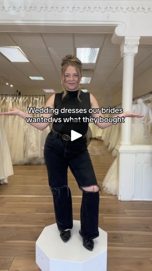 11K views · 500 reactions | Wedding dresses our brides came in wanting VS what they actually said YES to 🥂 

We always encourage our brides to keep an open mind because you never truly know what you’ll end up loving until you try it on for the first time ♥️

#weddingdressinspo #weddingdressshopping #ohiobridalboutique #ohiobride | Modern On Market Bridal Boutique | Taylor Swift · Fortnight Keep An Open Mind, Wedding Dress Shopping, Bridal Boutique, Try It, You Tried, Taylor Swift, First Time, You Never, Swift