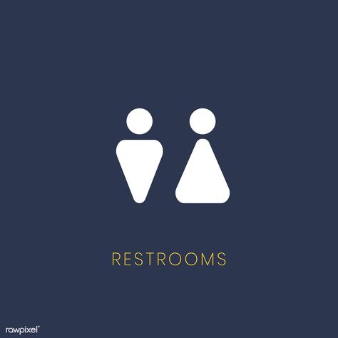 Toilet Wayfinding, Toilet Pictogram, Office Signage Design, Toilet Symbol, Toilet Signage, Toilet Icon, Restrooms Signage, Design Toilet, Church Media Design