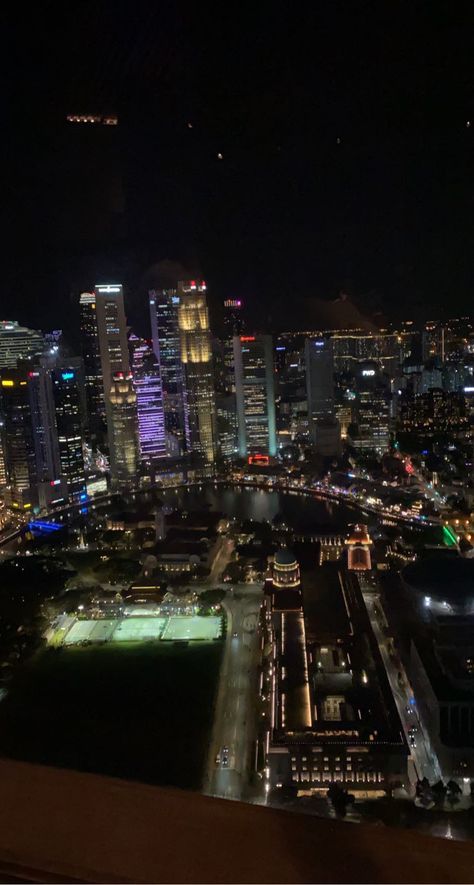 #singapore #night #view #pretty #holiday #vacation #city #citylights Singapore Night View, Singapore At Night, Singapore View, Pretty Cities, Singapore City, Night Pictures, Night View, Holiday Vacation, Night City