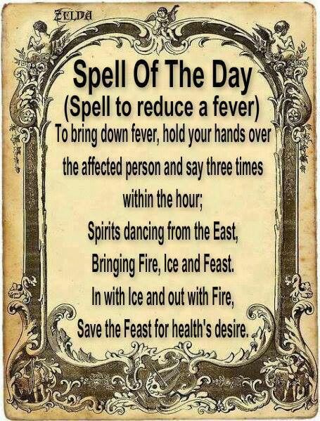 Reduce fever Traditional Witchcraft, Witchcraft Books, Pagan Rituals, Magic Spell Book, Magick Spells, Eclectic Witch, Wiccan Spell Book, Witchcraft Spell Books, Witch Spell Book