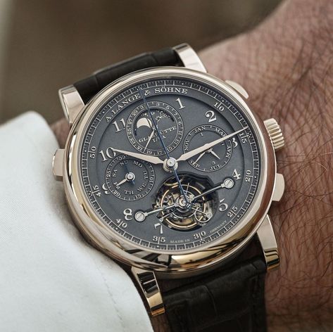 MONOCHROME-WATCHES on Instagram: “Dreaming of a @alangesoehne Tourbograph Perpetual Christmas? 👉 link in bio #alangesoehne #watches #tourbograph #tourbillon #uhren #часы” Tourbillon Watch, Monochrome Watches, Tick Tock, Omega Watch, Instagram