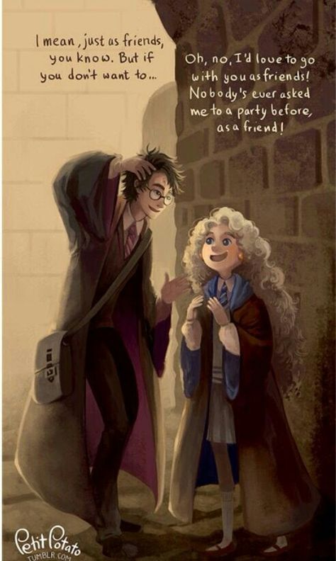 Harry Potter and Luna Lovegood Blaise Harry Potter, Fanart Harry Potter, Hogwart Legacy, Meme Harry Potter, Scorpius And Rose, Harry Porter, Severus Rogue, Yer A Wizard Harry, Images Harry Potter