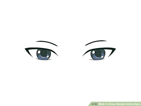 Anime Eyes Female, Boy Anime Eyes, Anime Lips, How To Draw Anime Eyes, Chibi Body, Manga Eyes, Simple Anime, Cute Eyes Drawing, Anime Tutorial