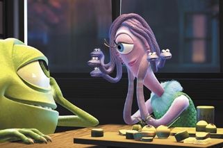 He goes to Mike for help, ruining his date with his girlfriend Celia Rae (voiced… Monsters Inc University, Mike From Monsters Inc, Mike And Sulley, Disney Monsters, Mike Wazowski, Disney Side, Monster University, Family Movie Night, Disney Quotes