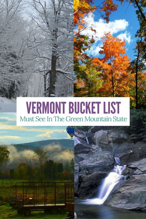 Check out this list of family friendly things do see and do in Vermont. Must add them to your bucket list! Things To Do In Vermont, Vermont Travel, Maine Trip, Vermont Vacation, Vermont Fall, Visit Maine, New England Road Trip, Fall Road Trip, East Coast Travel