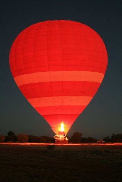 Red hot air balloon - Alice Springs, Northern Territory, Australia.   By Hayley Spencer 2009 Hot Air Balloons Photography, Hot Balloon, Balloons Art, Hot Air Balloons Art, Air Ballons, Northern Territory Australia, Balloons Photography, Colors Of Fire, To Alice