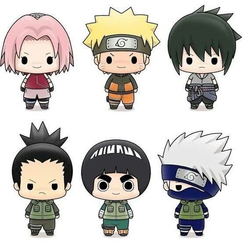 Chibi Naruto Characters, Naruto Birthday, Naruto Sketch Drawing, Naruto Drawings, Chibi Characters, Naruto Anime, Cute Easy Drawings, Anime Drawings Tutorials, Anime Stickers