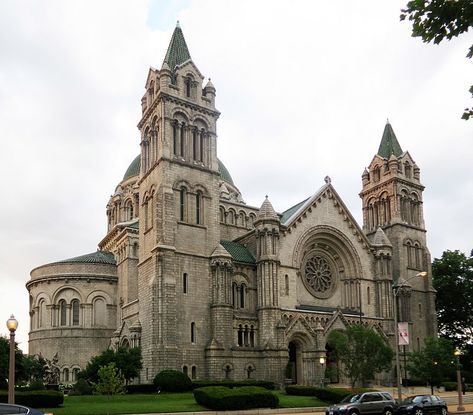 St Louis County, St Louis Cathedral, Cathedral Basilica, Pope John Paul Ii, Pope John, Roman Catholic Church, The Cathedral, Outdoor Sculpture, St Louis Mo