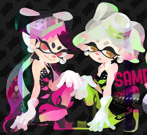 Splatoon Squid Sisters, Splat Tim, Splatoon Squid, Squid Sisters, Splatoon Memes, Nintendo Splatoon, Callie And Marie, Splatoon 2 Art, Splatoon Comics