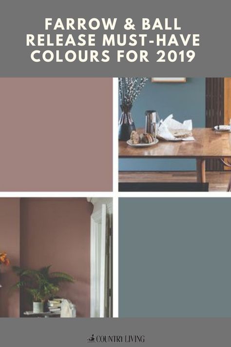 Sulking Room Pink, Modern Living Room Colors, Living Room Color Combination, Room Color Combination, Brown Couch Living Room, Natural Bedroom, Interior Wall Paint, Brown Furniture, Farrow And Ball