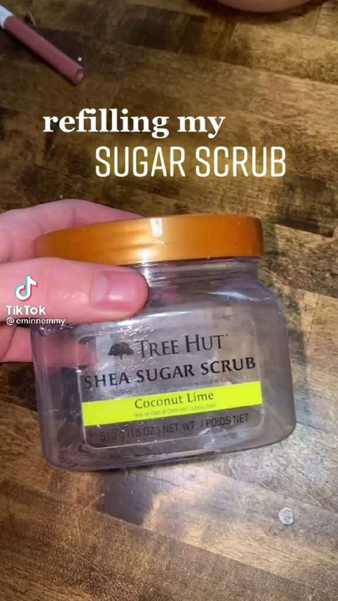 Body Scrub Tutorial, How To Make Body Wash, How To Make A Scrub, How To Make Your Own Skincare, How To Make A Sugar Scrub, How To Make Skin Care Products At Home, How To Make A Body Scrub, How To Make Skincare, How To Make Sugar Scrub