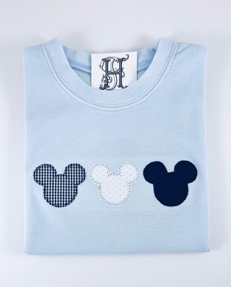 Magical Places On Earth, Disney Embroidery Designs, Disneyland 2024, Diy Embroidery Shirt, Kids Disney Shirts, Disney Names, Disney Fits, Blue Short Sleeve Shirt, Personalized Sweater