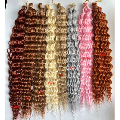 🤗 Available Colors for deep wave extension on pre-order ✅ lengths- 22 , 30 ✅ price- 3000 ( pre-order) ✅ over 30+ colors available ✅ shipping fee included ✅ Duration 45-60days . . . . . . . . . . . . . . . . . . . . . . . . . . . . . . . . . . . . . french curls extension french curls braids salon in lekki french curls extension in Lagos french curls extension in Abuja bone straight extensions bone straight hair #frenchcurlsbraids #hairstylistinlagos #frenchcurlsinlagos #curlybraids French Curls Braids, Straight Extensions, Bone Straight Hair, French Curls, Curls Braids, Cornrows Braids For Black Women, Curly Braids, French Curl, Braid Ideas