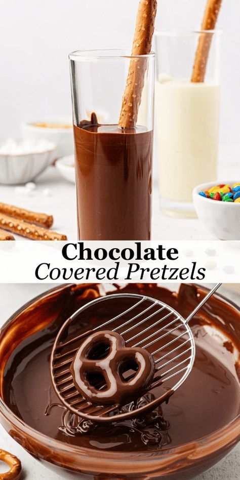 This is the ultimate guide to the best chocolate covered pretzels! I tested eight different types of chocolate and took detailed notes about melting times, taste, appearance, consistency, drying time, price, and more. Now you can make perfect chocolate pretzels with zero guesswork because I've done all the trial and error so you don't have to! How To Chocolate Covered Pretzels, Chocolate Covered Pretzels Christmas Gift, Easy Chocolate Pretzels, Chocolate Covers Pretzels, Chocolate Covered Pretzel Recipe, Diy Chocolate Dipped Pretzels, Making Chocolate Covered Pretzels, Chocolate Dip Pretzels, Chocolate Covered Peanut Butter Pretzels