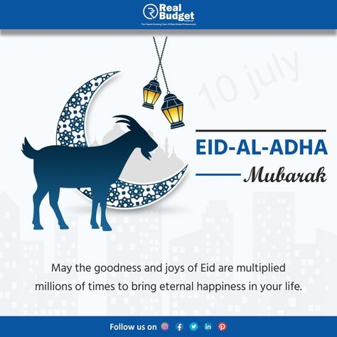 Id Mubarak, Bakri Eid, Eid Festival, Eid Al-adha Mubarak, Eid Al Adha, Budgeting, Bring It On, Novelty Sign, Festival