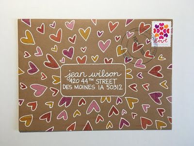 Art Envelopes, Snail Mail Envelopes, Hand Lettering Envelopes, Snail Mail Inspiration, Valentines Envelopes, Snail Mail Art, Fancy Envelopes, Mail Art Envelopes, Art Lettering