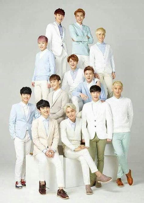 Exo Group Photo, Exo Group, Tao Exo, Exo 12, Exo Album, Exo Lockscreen, Exo Ot12, Exo Korean, Exo Kyungsoo