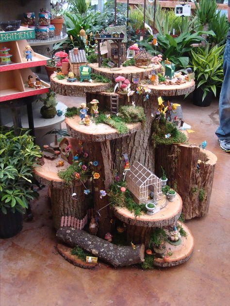 The Rhoads Garden, North Wales, PA Fairy Garden Pots, Indoor Fairy Gardens, Fairy Tree Houses, Fairy House Crafts, Fairy Garden Plants, Fairy Garden Furniture, Fairy House Diy, Fairy Garden Designs, Fairy Garden Crafts