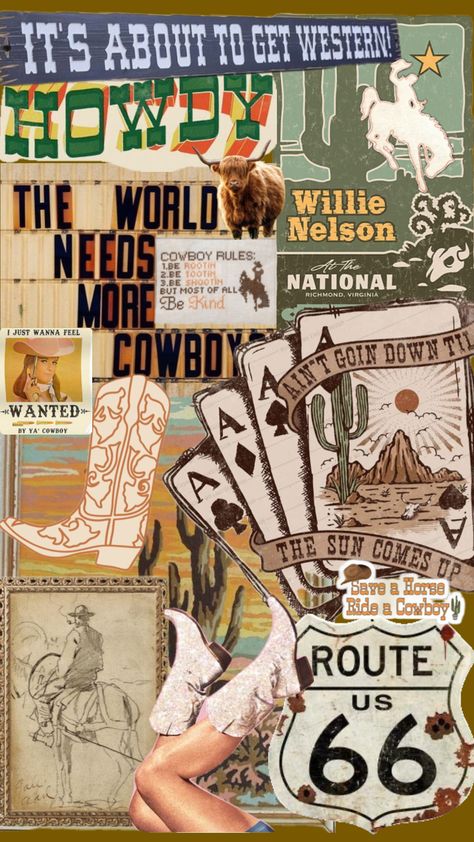 #Country#cowboy Phone Wallpapers Vintage, Cute Iphone Wallpaper Tumblr, Country Cowboy, Western Wallpaper Iphone, Rodeo Horses, Western Wall Art, Goin Down, Country Theme, Iphone Pictures