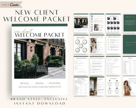 Products – Page 4 – Elevated Agent Buyer Packet Real Estate, Buyers Packet Real Estate, Real Estate Welcome Packet, Canva Real Estate, Client Questionnaire, Real Estate Agent Marketing, Real Estate Advertising, Listing Presentation, Welcome Packet