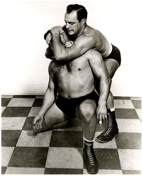 Vintage Wrestling. S) Wrestling Holds, Catch Wrestling, Male Pose Reference, Good Old Days, Human Poses, Old Days, B Movie, Body Reference, Male Poses