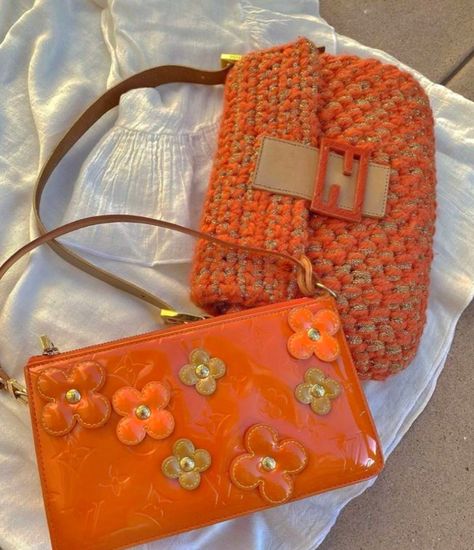 Funky bags all summer Funky Bags, Fraternal Twins, Vintage Designer Bags, Fendi Baguette, City Bag, Cute Bags, Luxury Shop, Coach Dinky Crossbody, Spice Things Up