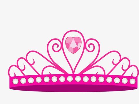 Barbie Crown Printable, Princess Crown Vector, Princess Crown Png, Barbie Crown, Disney Crown, Princess Crown Svg, Crown Cartoon, Princess Vector, Crown Stencil