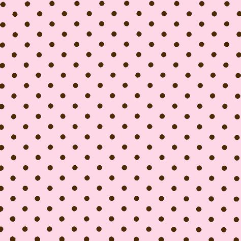 Polka Dot Fabric - Pink / Brown 7mm Polka Dot Aesthetic, Fabric Sign, Wallpaper Background Design, Polka Dots Wallpaper, Polka Dot Background, Brown Polka Dots, Simple Iphone Wallpaper, Phone Wallpaper Patterns, Dot Fabric