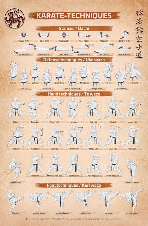 THE KARATE TECHNIQUES POSTER ARE BACK! 👊🏼🥋 – Recommended for Dojo or Training Rooms. Drawings from the Book "The Karate Essence". Language of the Poster: English. Different sizes: Small 38,8 x 59 cm | 15,28 x 23,2 inch | 10,40 Euro + shipping Medium 55,2 x 84 cm | 21,7 x 33,0 inch | 16,65 Euro + shipping Large 78,2 x 119 | 30,8 x 46,8 | 26,00 Euro + shipping Content: Stances / Dachi Defense techniques / Uke waza Hand techniques / te waza Foot techniques / Keri waza #shotokan #karate Karate Tattoos, Karate Techniques, Karate Poster, Shotokan Karate Kata, Kempo Karate, Goju Ryu Karate, Karate Quotes, Karate Moves, Karate Kata