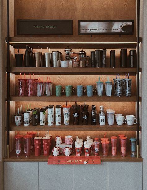 Tumblr Starbucks, Vietnam Aesthetic, Starbucks Collection, Lip Combos, Cup Collection, Cute Water Bottles, Year Of The Rat, Hanoi Vietnam, Aesthetic Vibes