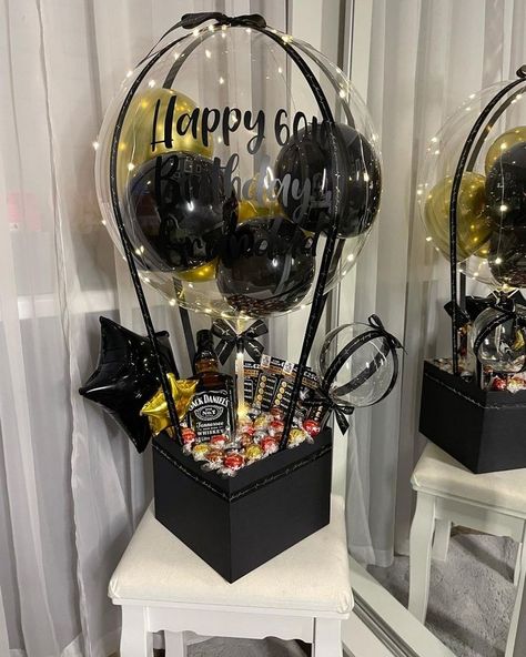 Tårta Design, Surprise Birthday Decorations, Balloon Bouquet Diy, Bff Gifts Diy, Bridal Gift Wrapping Ideas, Birthday Gifts For Boyfriend Diy, Diy Gift Set, Creative Birthday Gifts