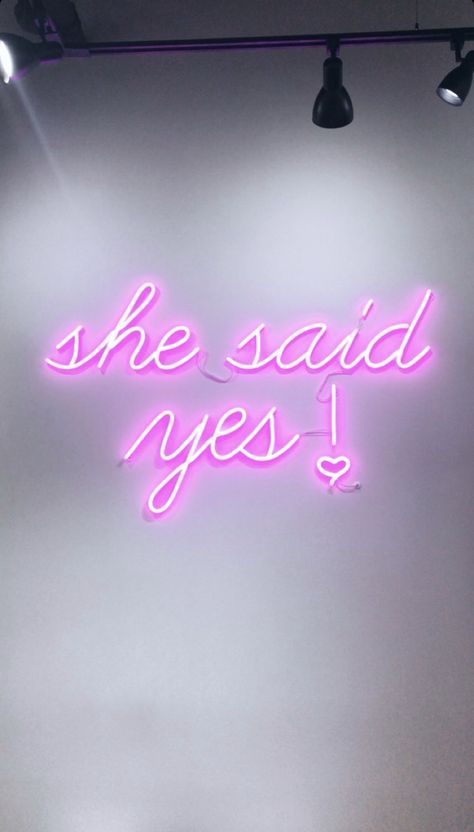 She Said Yes, Marry Me Quotes, I Said Yes, Open Signs, Luck Quotes, Wedding Neon Sign, Good Luck Quotes, Neon Wedding, Sign Quotes