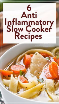 Healthy Slow Cooker Recipes, Eat Natural, Inflammation Diet Recipes, Inflammation Foods, Anti Inflammation Recipes, Inflammation Diet, Anti Inflammation, Healthy Slow Cooker, Healthy Crockpot