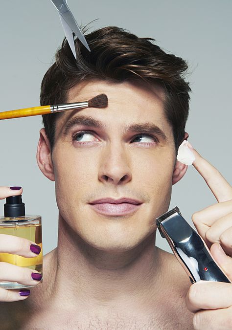 Men's Health Magazine, Gene False, Male Makeup, Easy Hairstyle, Corte De Cabelo Masculino, Male Grooming, Homemade Face Masks, Homemade Face, Max Factor