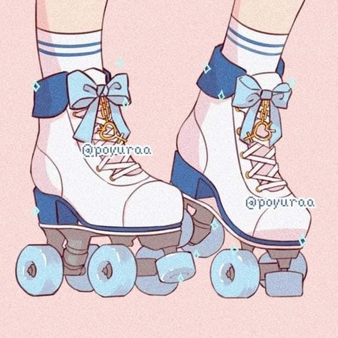 Roller Derby Art, Quad Roller Skates, Sailor Moon Wallpaper, Sailor Mercury, Sailor Scouts, Coloring Book Art, Drawing Clothes, Roller Skates, Roller Skating