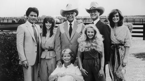 The Original 'Dallas' Cast: Surprising Behind-the-Scenes Facts You Probably Didn't Know! Charlene Tilton, Barbara Bel Geddes, Dallas Tv Show, Larry Hagman, Patrick Duffy, Mary Martin, Victoria Principal, Linda Gray, I Dream Of Jeannie