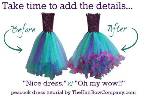 DIY fairy tutu dress tulle - Google Search Mermaid Tutu Diy, Tule Costume Ideas, Adding Tulle To A Dress Diy, Diy Tulle Dress, Easy Tutu, Tulle Dress Diy, Diy Peacock, Peacock Tutu, Diy Tutu Dress