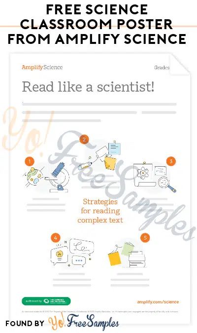 FREE Science Classroom Poster from Amplify Science - Yo! Free Samples https://yofreesamples.com/educational-freebies/free-science-classroom-poster-from-amplify-science/ Amplify Science, Science Classroom, Classroom Posters, Free Stuff, Free Samples, Literacy, Science Poster, Clean Eating, Did You Know