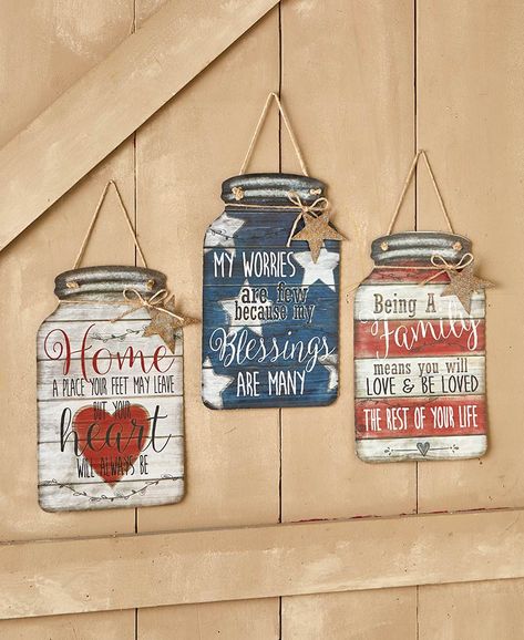 Mason Jar Signs, Easy Mason Jar Crafts Diy, Mason Jar Wall Decor, Diy Mason Jar Ideas, Jars Decoration Ideas, Easy Mason Jar Crafts, Mason Jar Door Hanger, Mason Jar Sign, Jar Crafts Diy