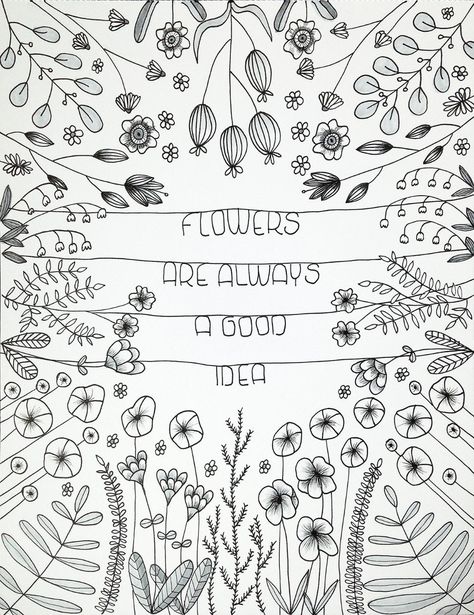 Botanical Line Drawing | Peggy Dean | Skillshare Kunstjournal Inspiration, Calligraphy Doodles, Botanical Line Drawing, Floral Doodle, Doodle Inspiration, Floral Drawing, 자수 디자인, Bullet Journal Doodles, Flower Doodles