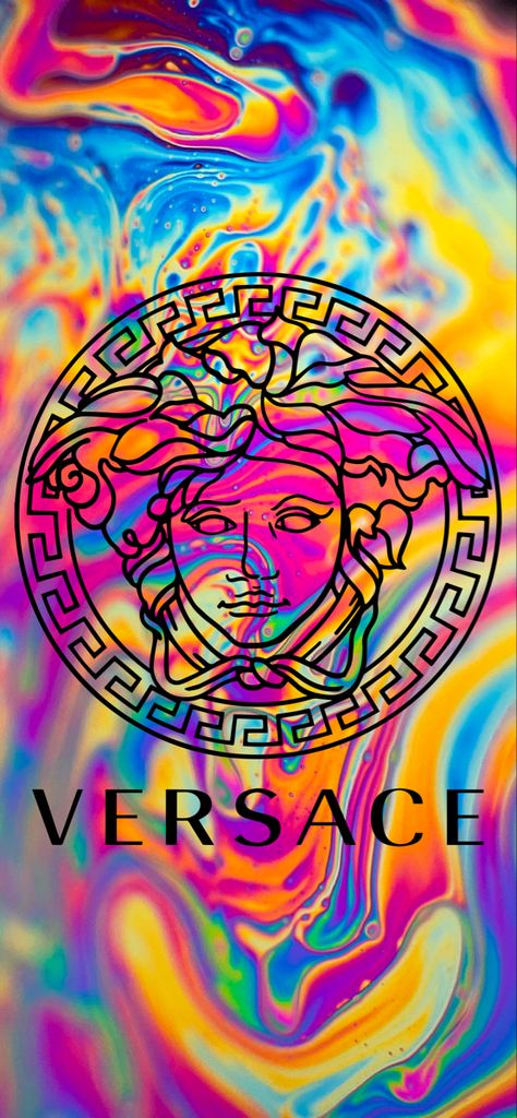 Versace Wallpaper Iphone, Versace Logo Wallpapers, Versace Logo Design, Versace Wallpaper, Chanel Wallpapers, Gym Art, Versace Logo, Cute Shirt Designs, Watch Wallpaper