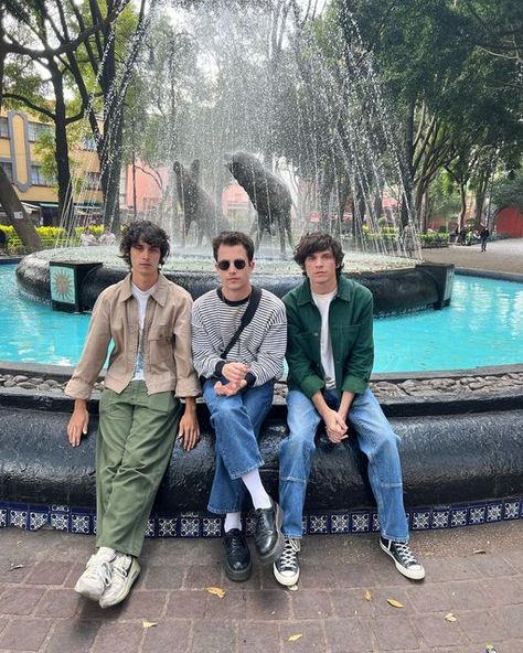 Cole Preston, Dylan And Cole, Dylan Minnette, Mexico City, Preston, Aesthetic Outfits, Cool Bands, Concert Outfit, Dr. Martens