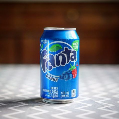 Fanta Berry - Out of the can comes this blue poisen. Looks crazy and both the flavor and aroma are super artificial. But the sweetness is actually not as high as you would think. #soda #sweet #refreshing #läsk #carbonated #fizzy #soft #drink #bubbeldricka #sparkling #instagood #instayum #instasoda #sodajerk #sodaporn #drinkblog Candy Drinks, Gujarati Recipes, Tasty Baking, Pomegranate Juice, Weird Food, Birthday Food, Food Obsession, Easy Snacks, Favorite Drinks