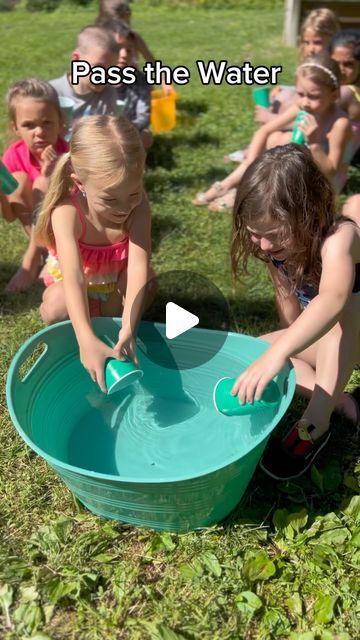 The Preschool at DUMC on Instagram: "Teamwork makes the dream work 💫   Pass the water relay race helps campers focus on teamwork and paying attention…otherwise they might get a little wet!  #summercamp #camp #sensory #sensoryactivity #prek #prekstem #preschool #relayrace #waterfun #watergame #kindergarten #doylestown #buckscounty #campgame #messyfun #passthewater" Water Games Preschool, Preschool Water Day Activities, Water Week Activities For Kids, Water Relay Games For Kids, Teamwork Activities For Preschoolers, Water Relay Games, Water Games For Preschoolers, Relay Races For Kids, Church Picnic Games