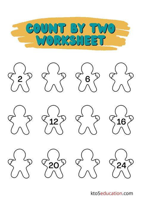 Free Count By Twos Worksheet Kindergarten Check more at https://kto5education.com/free-count-by-twos-worksheet-kindergarten/ Count By Twos Worksheet, Elves Outfit, Basic Math Worksheets, Worksheet Kindergarten, Math Journal, Basic Math Skills, Reading Logs, Elf Clothes, Kindergarten Resources