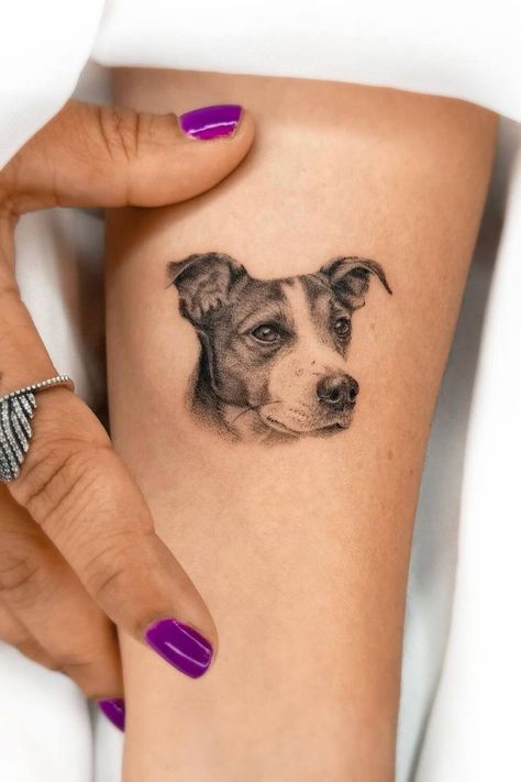 Dog Mom Tattoo, Portraits Tattoo, Tattoo Ideas Cute, Dog Pawprint Tattoo, Dog Portrait Tattoo, Related Tattoos, Dog Tattoo Ideas, Dog Print Tattoo, Parent Tattoos Dog Mom Tattoo, Portraits Tattoo, Tattoo Ideas Cute, Lioness Tattoo Design, Miniature Tattoos, Dog Pawprint Tattoo, Animal Tattoos For Women, Dog Portrait Tattoo, Related Tattoos