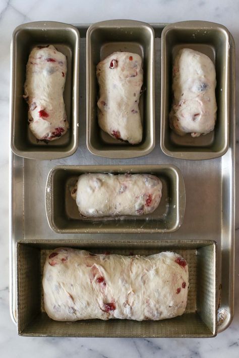 Sourdough Cranberry Bread - Lovely Little Kitchen Cranberry Orange Sourdough Foccacia, Sourdough Bread Loaf Recipe, Cranberry Sourdough Recipes, Sourdough Cranberry Bread, Sourdough Christmas Recipes, Sourdough Sweet Bread, Cranberry Sourdough Bread, Sweet Sourdough Bread, Cranberry Sourdough